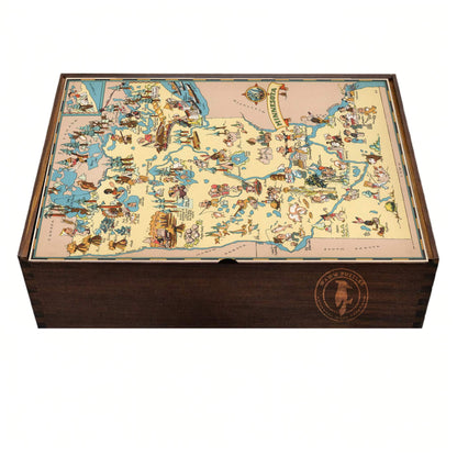 Minnesota by Ruth Taylor White - Premium Wooden Puzzle