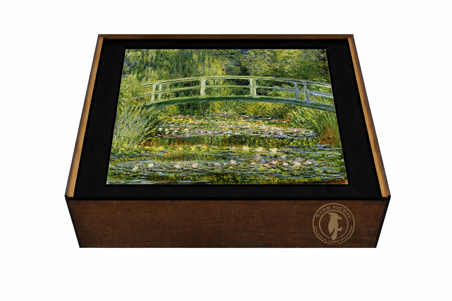 The Japanese Bridge by Monet - Premium Wooden Puzzle