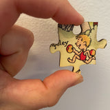 CONNECTICUT Wooden Puzzle  | Vintage Pictorial Map | Adult Jigsaw Puzzles