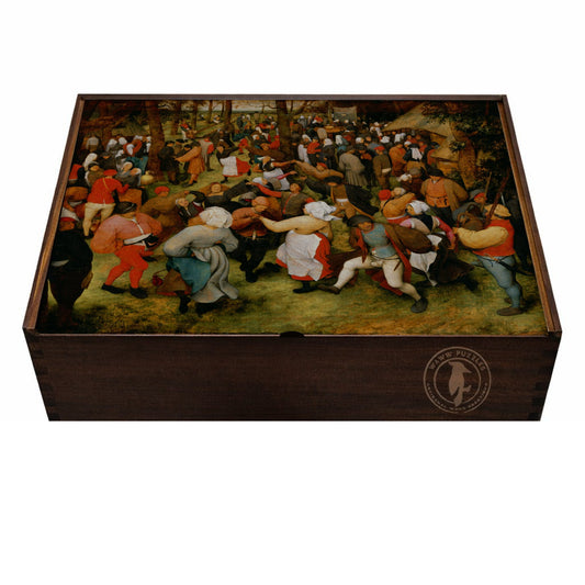 Pieter Bruegel the Elder — The Wedding Dance Wooden Jigsaw Puzzle