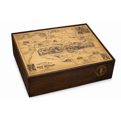 Leavitt's White Mountains Map by Leavitt - Wooden Jigsaw Puzzle
