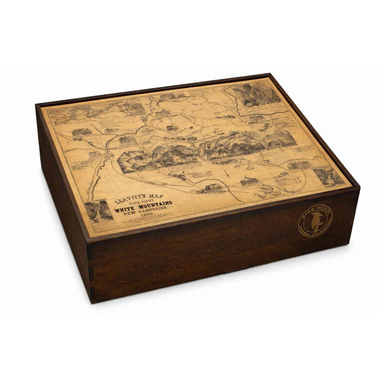 Leavitt's White Mountains Map by Leavitt - Wooden Jigsaw Puzzle