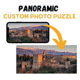 1500 PIECES: Panoramic Wooden Photo Puzzle