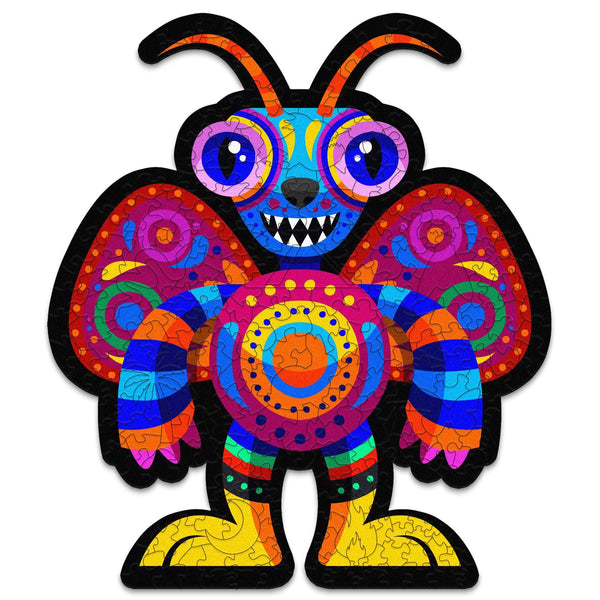 Alebrije Wooden Puzzle "MITLA" 22 inches tall