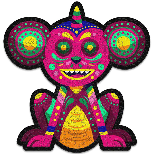 Alebrije Wooden Puzzle "YAGUL" 22 inches tall