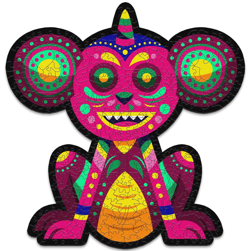 Alebrije Wooden Puzzle "YAGUL" 22 inches tall