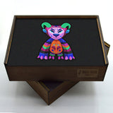 Alebrije Wooden Puzzle "ZIPOLITE" 22 inches tall