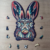 Animal Totem Wooden Puzzle "HARE" | Whimsies edition