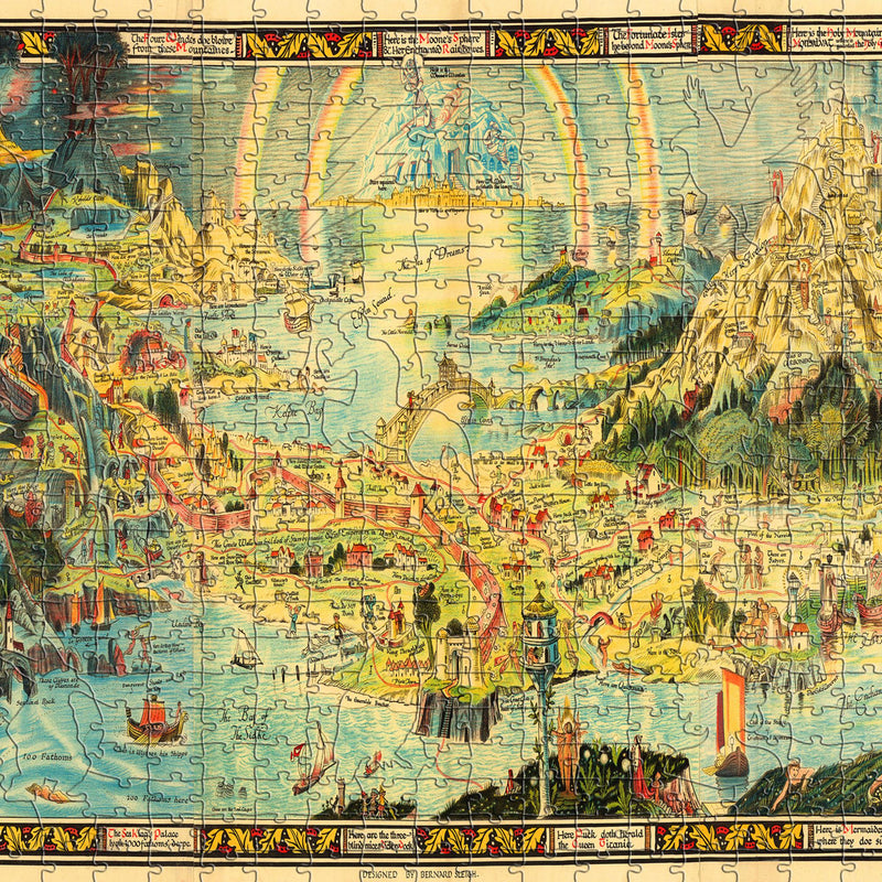 Fairyland Wooden Vintage Puzzle