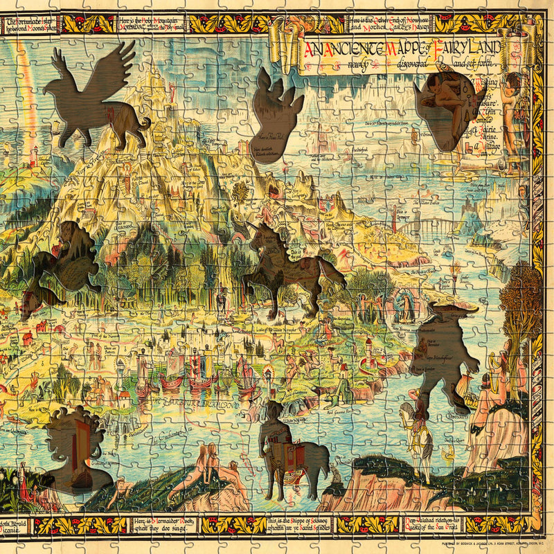 Fairyland Wooden Vintage Puzzle