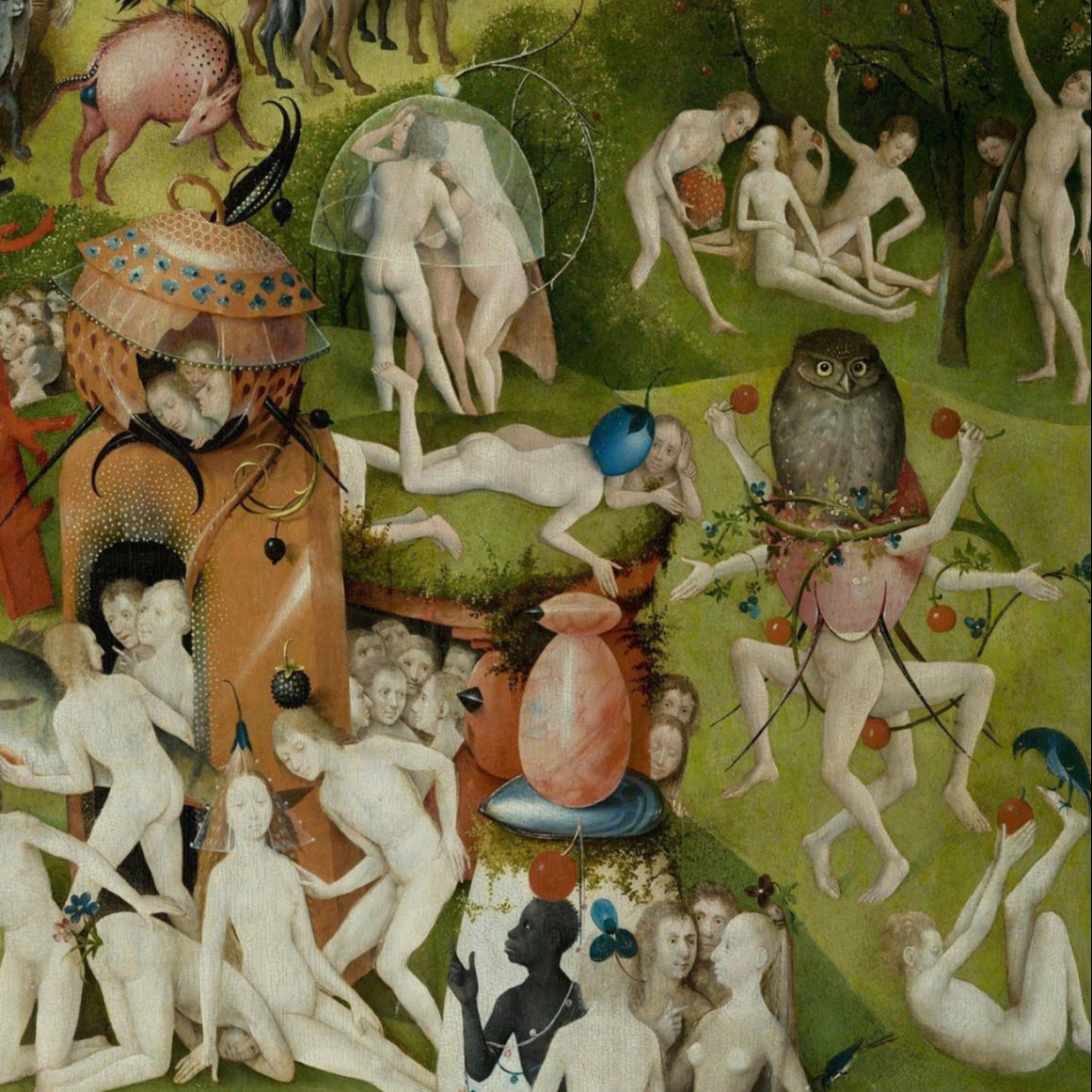 Garden of Earthly Delights Wooden Puzzle