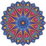 Mandala Wooden Puzzle "LOTUS" | Whimsies edition | Adult Jigsaw Puzzle | up to 31 inches