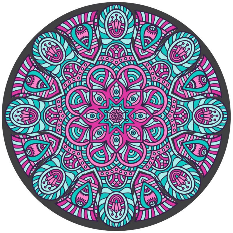 Mandala Wooden Puzzle "ORIGIN" | Whimsies edition | Adult Jigsaw Puzzle | up to 31 inches
