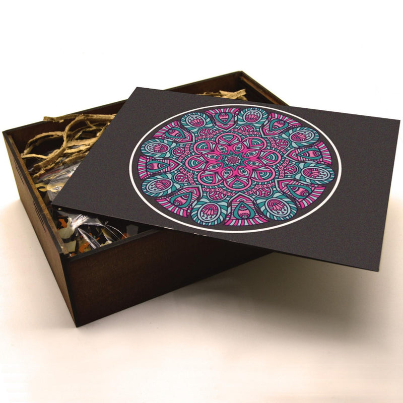 Mandala Wooden Puzzle "ORIGIN" | Whimsies edition | Adult Jigsaw Puzzle | up to 31 inches