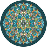 Mandala Wooden Puzzle "PEACE" | Whimsies edition | Adult Jigsaw Puzzle | 23 inches