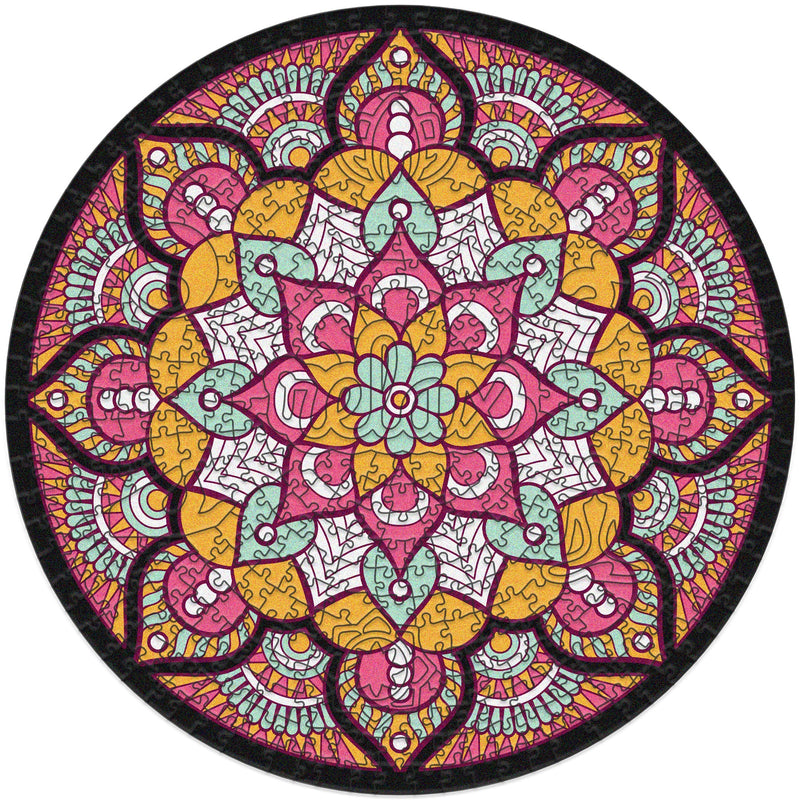 Mandala Wooden Puzzle "RELAX" *Whimsies edition