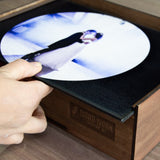 Personalized ROUND wooden puzzle, up to 1000 pieces!