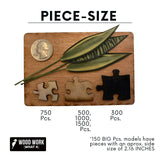 Personalized WOODEN puzzle, up to 1500 pieces