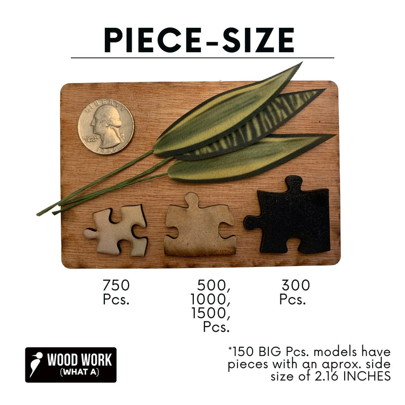 Personalized WOODEN puzzle, up to 1500 pieces