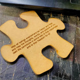 Round Wooden Puzzle "AZTEC CALENDAR" | 23 inches 550 pcs | Adult Jigsaw Puzzles
