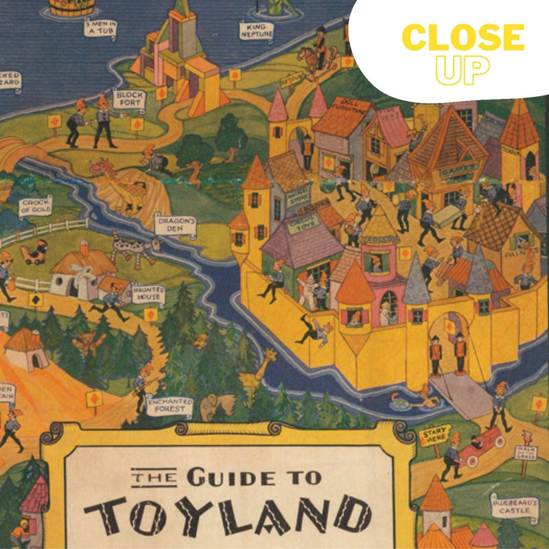 TOYLAND Wooden Puzzle | Vintage art | The Guide to Toyland