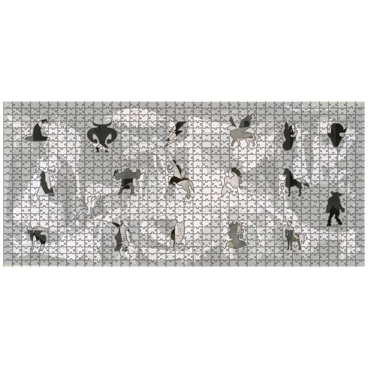 High-quality wooden jigsaw puzzle featuring Pablo Picasso’s Guernica, meticulously crafted with eco-friendly wood composite. A collectible puzzle for art lovers, available in multiple sizes.