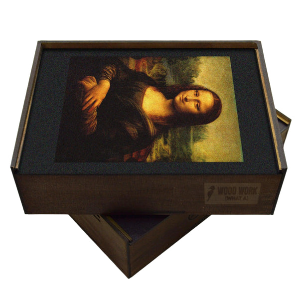 Wooden Puzzle "Mona Lisa", Leonardo Da Vinci La Gioconda