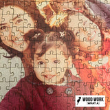 XL Sized Wooden Jigsaw Pieces: Custom Photo Puzzle
