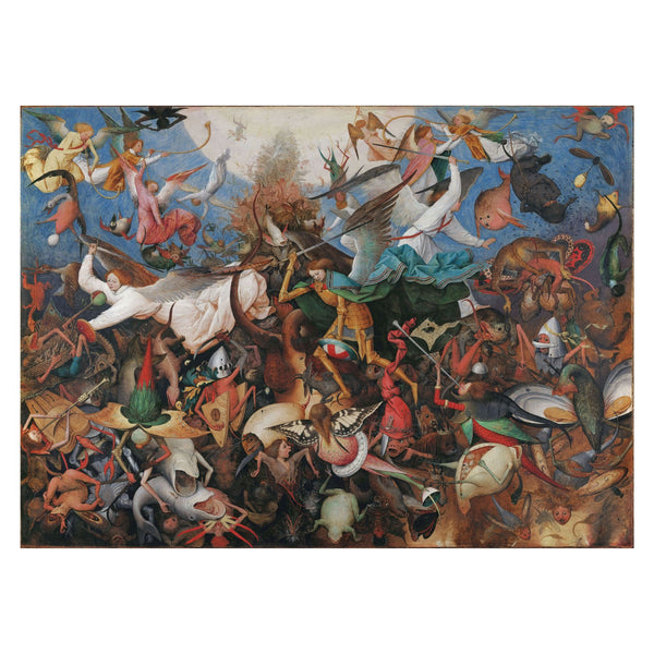 Fall of the Rebel Angels by Bruegel | Wooden Jigsaws for Adults | Wood Puzzle