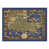 HAWAII Islands Wooden Puzzle | HONOLULU Pictorial Map | Adult Jigsaw Puzzles