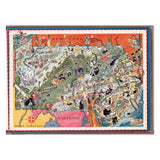 Antique PENNSYLVANIA State Map | Wooden Puzzle | Adult Jigsaw