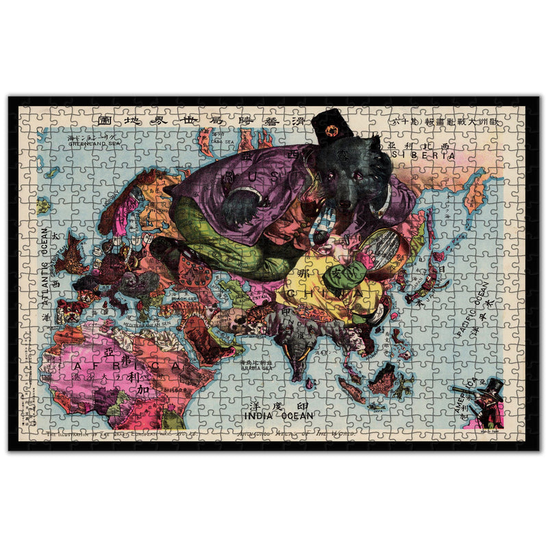 The World Map Wooden Jigsaw Puzzle